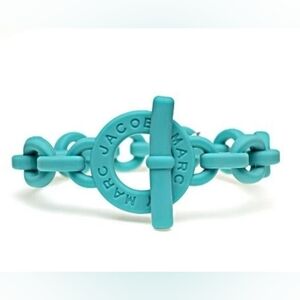 Marc By Marc Jacobs Silicone Bracelet/Aqua Lagoon